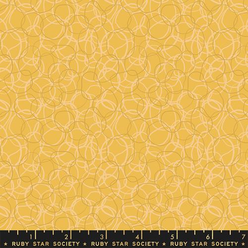 Moda Fabrics Verbena Rubber Bands Butter RS6039 11 Ruby Star Society 100%  quilting Cotton fabric