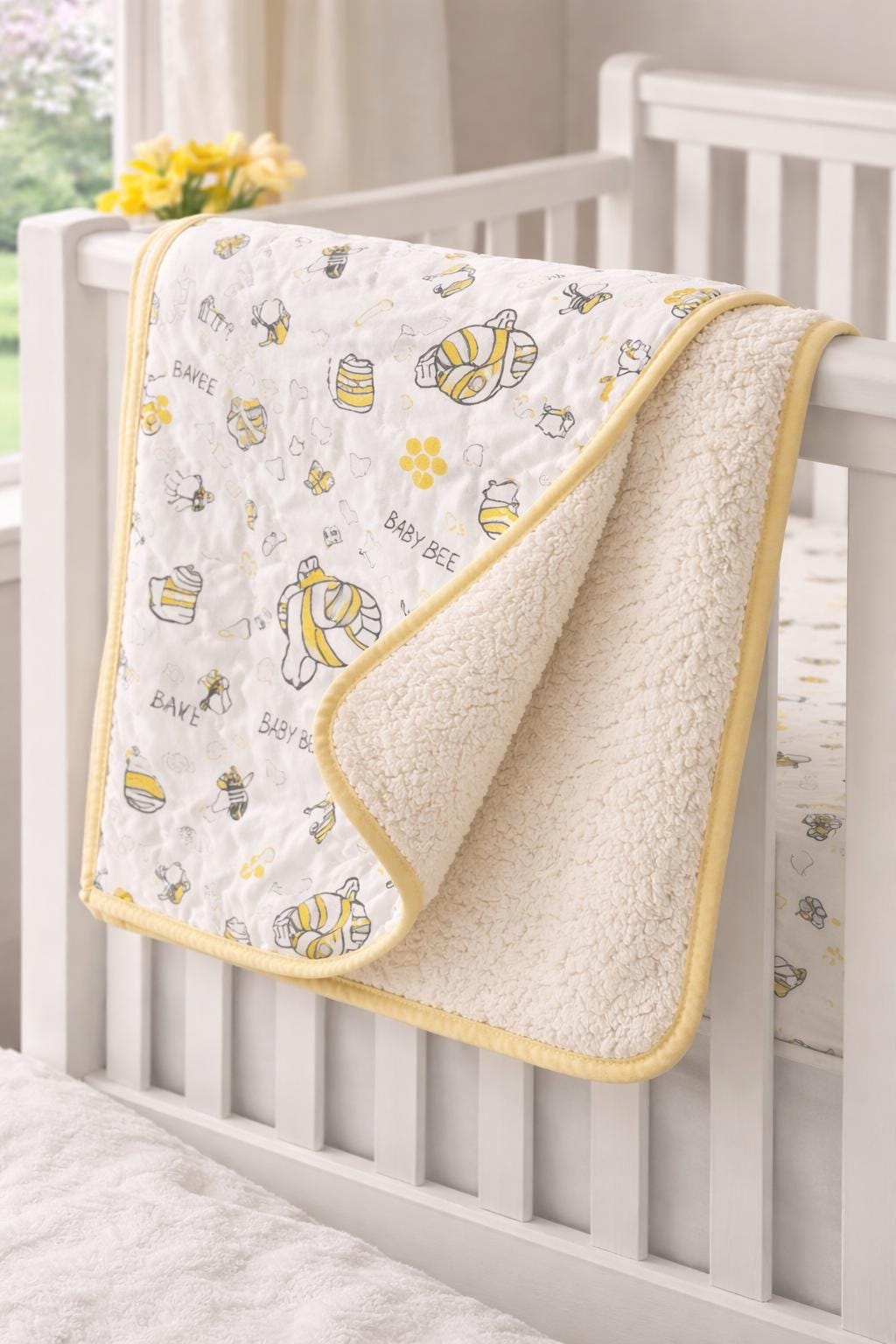 Winnie_the_pooh_nursery blanket bibs