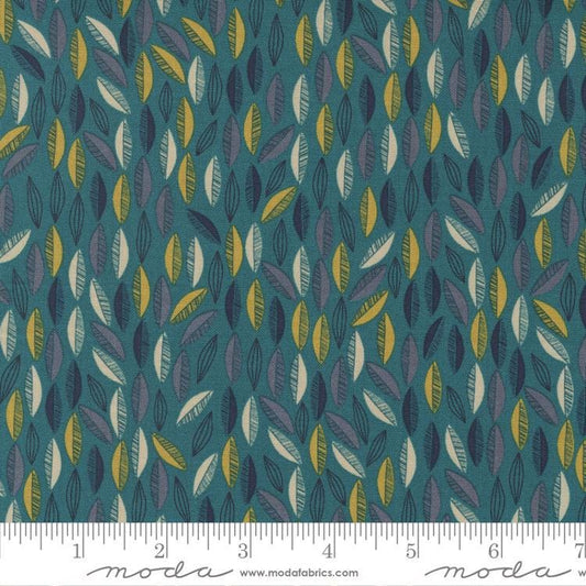 Moda Fabrics Songbook A New Page Dark Teal 45557 20 quilting fabric 100% Cotton
