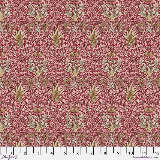 SM Snakeshead - Thorned Rose PWWM133 THORNEDROSE The Oxford Holiday Collection by The Original Morris & Co. Free Spirit 100% Cotton fabric