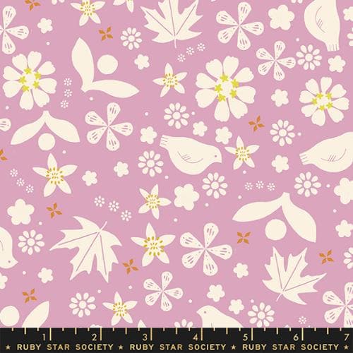 Moda Fabrics Sugar Maple Dark Peony RS4091 11 Ruby Star Society 100%  quilting Cotton fabric