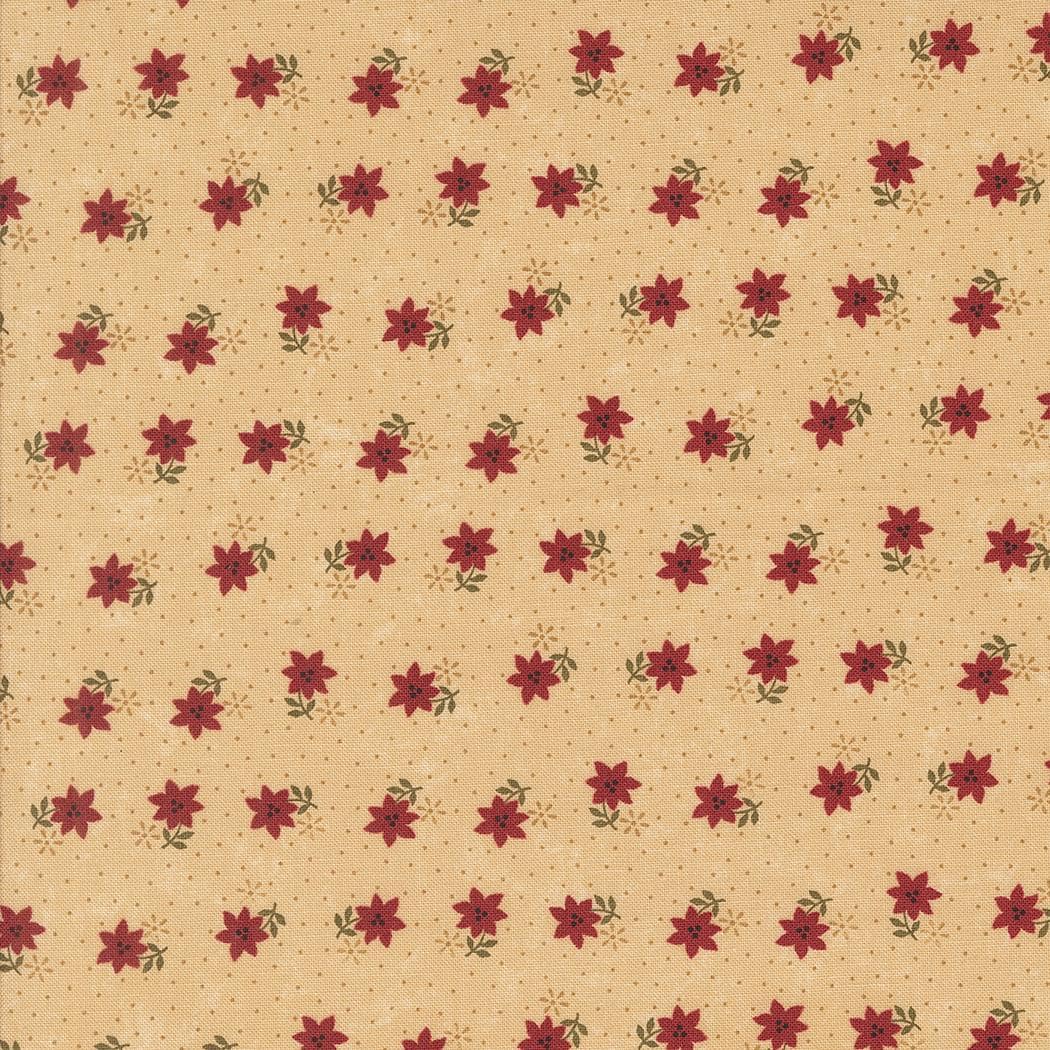 Moda Fabrics Kansas Troubles A Vintage Christmas Tan 9782 11 quilting 100% Cotton fabric