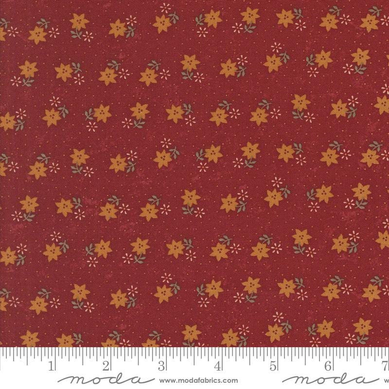 Moda Fabrics Kansas Troubles A Vintage Christmas Red 9782 13 quilting 100% Cotton fabric