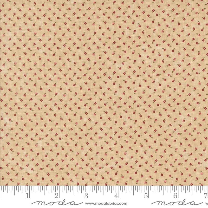 Moda Fabrics Kansas Troubles A Vintage Christmas Tan 9784 11 quilting 100% Cotton fabric