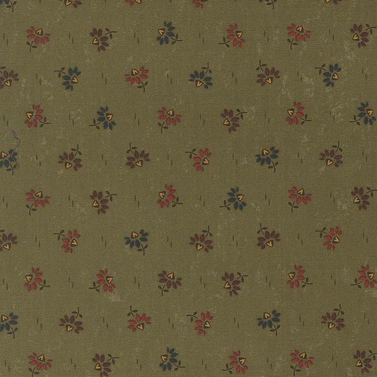 Moda Fabrics Kansas Troubles Wheatland Pine 9793 15 quilting 100% Cotton fabric