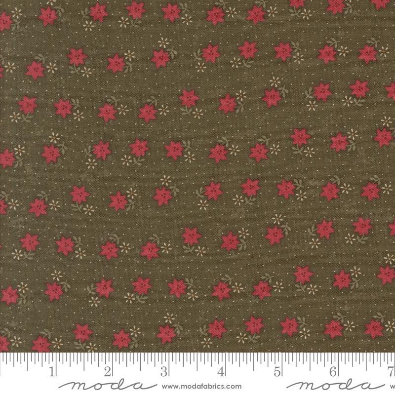 Moda Fabrics Kansas Troubles A Vintage Christmas Green 9782 15 quilting 100% Cotton fabric