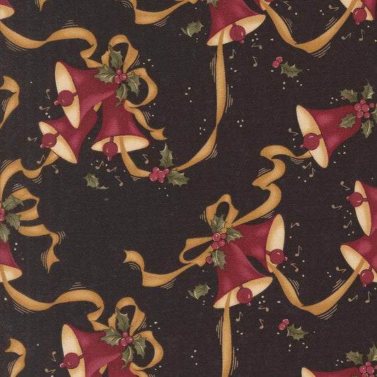 Moda Fabrics Kansas Troubles A Vintage Christmas Black 9781 19 quilting 100% Cotton fabric