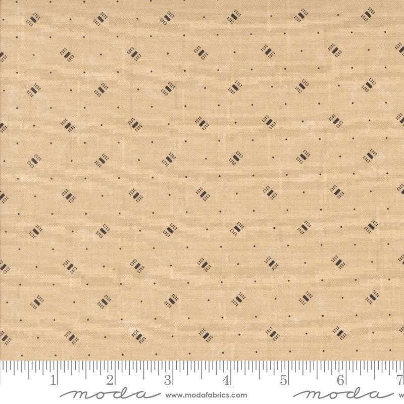 Moda Fabrics Kansas Troubles A Vintage Christmas Tan 9785 11 quilting 100% Cotton fabric