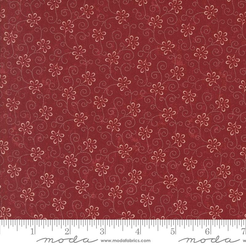 Moda Fabrics Kansas Troubles A Vintage Christmas Red 9788 13 quilting 100% Cotton fabric