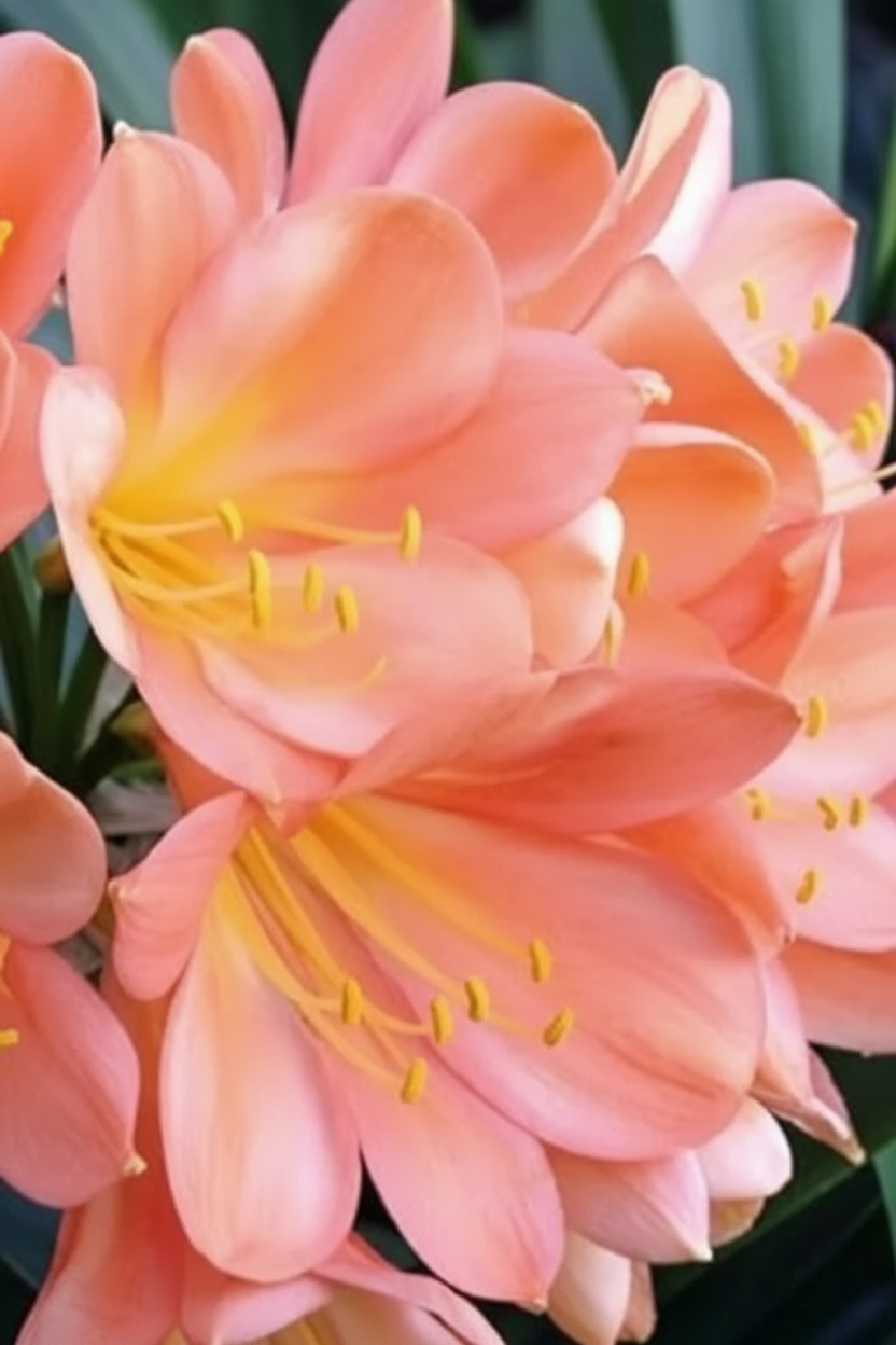 Clivia pastel miniata seedling heat pack priority shipping one plant