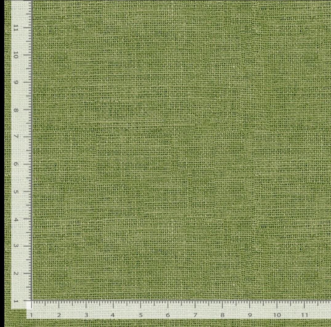 Timeless Treasures Fabrics Burlap Texture CD3149  OLIVE 100% Cotton fabric