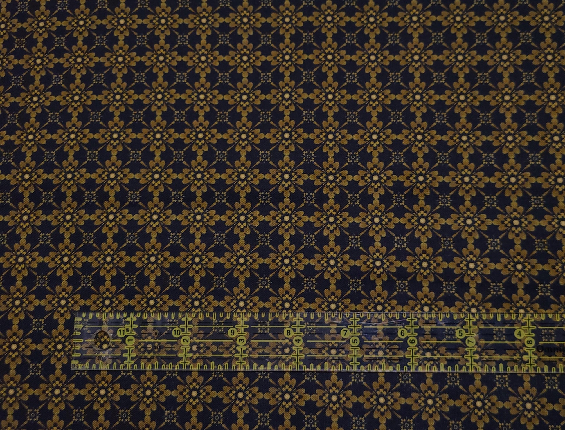 Timeless treasures geo floral FLEUR-CD3188 BLACK 100% Cotton fabric