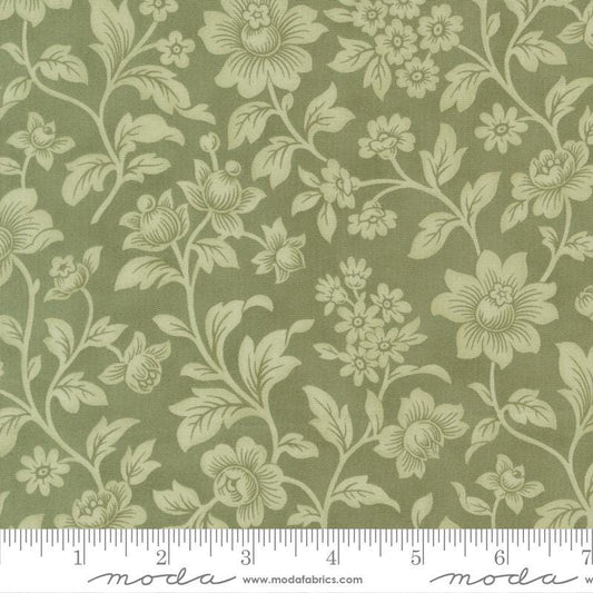 Moda Fabrics Ambiance Eucalyptus 44412 15 by 3 Sisters floral 100% Cotton quilting fabric
