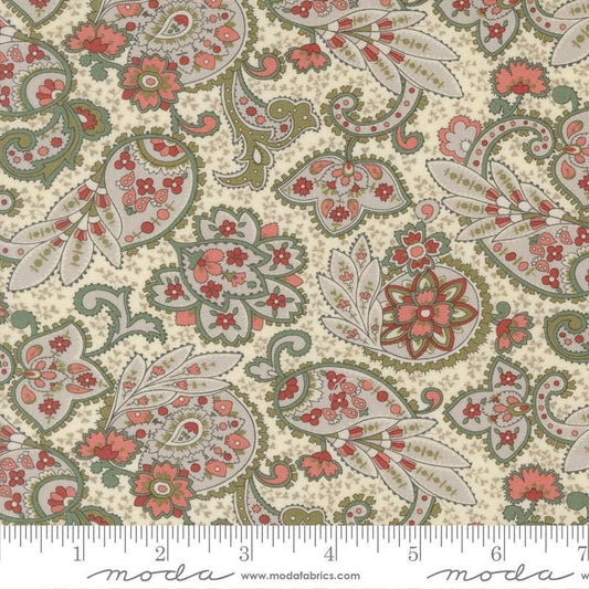 Moda Fabrics Ambiance Porcelain 44411 11 by 3 Sisters floral 100% Cotton quilting fabric