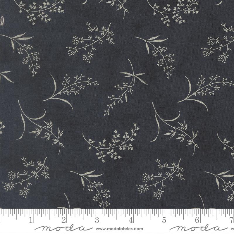 Moda Fabrics Ambiance Midnight 44414 16 by 3 Sisters floral 100% Cotton quilting and apparel fabric