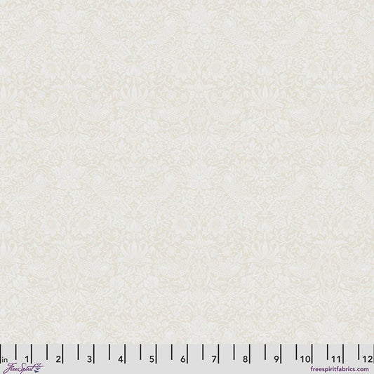 ORIGINAL MORRIS Tonal Strawberry Thief The Trellis Palette Powdered Chalk PWWM153.POWDEREDCHALK Free Spirit William Morris cotton fabric