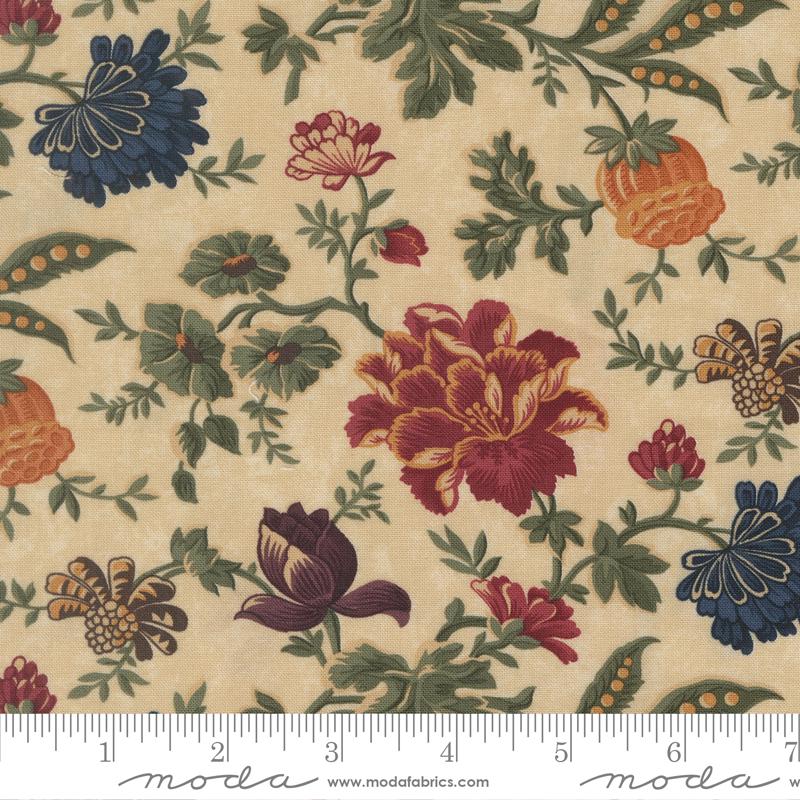 Moda Fabrics Kansas Troubles Quail Run Tan 9830 11 100% quilting Cotton fabric