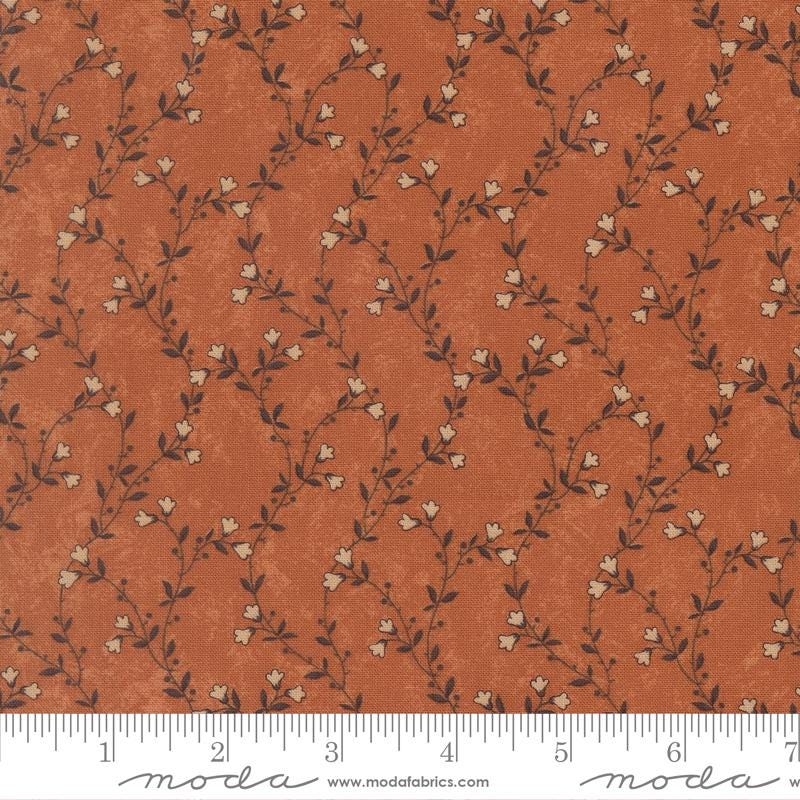Moda Fabrics Kansas Troubles Quail Run Pumpkin 9831 17