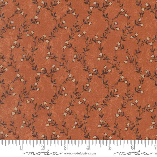 Moda Fabrics Kansas Troubles Quail Run Pumpkin 9831 17