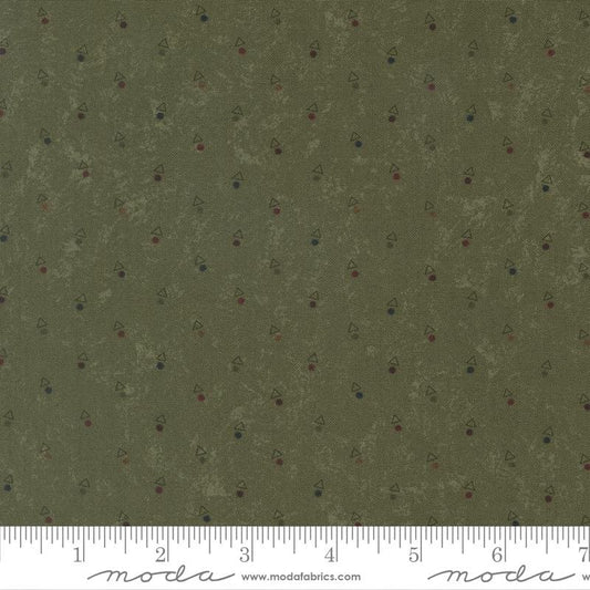 Moda Fabrics Kansas Troubles Quail Run Grass 9836 15 