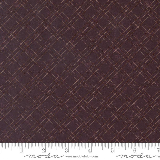Moda Fabrics Kansas Troubles Quail Run Mulberry 9837 16 