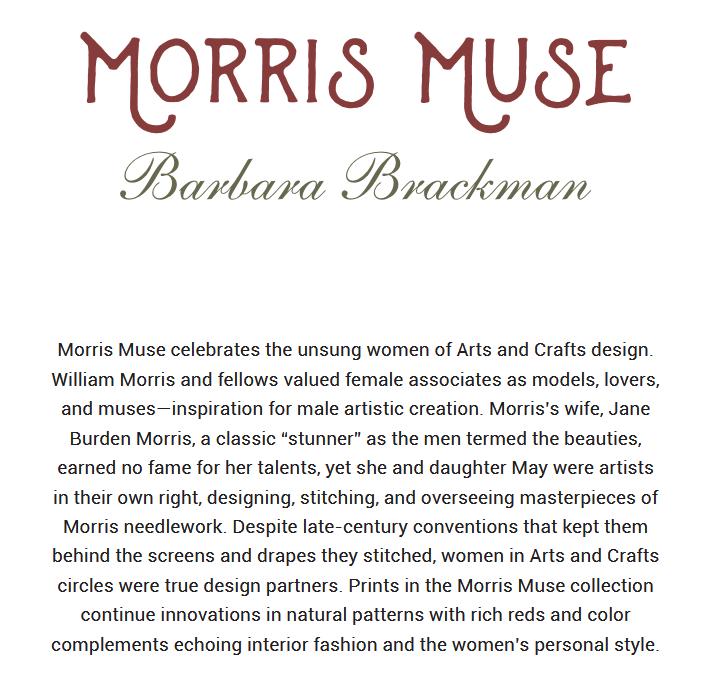 Moda Fabrics Morris Muse Sage 13385 12 by Barbara Brackman 100% Cotton