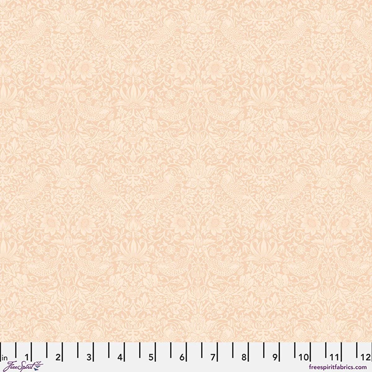 ORIGINAL MORRIS Tonal Strawberry Thief The Trellis Palette Sweetbriar PWWM153.SWEETBRIAR Free Spirit William Morris cotton fabric