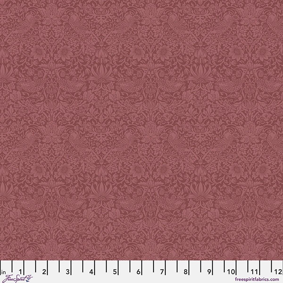 ORIGINAL MORRIS Tonal Strawberry Thief The Trellis Palette Wardlewine PWWM153.WARDLEWINE Free Spirit William Morris cotton fabric