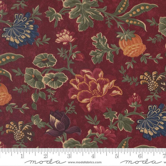 Moda Fabrics Kansas Troubles Quail Run Brick 9830 13