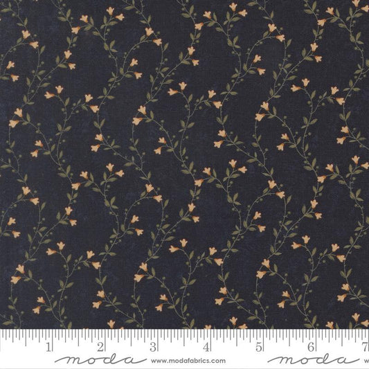 Moda Fabrics Kansas Troubles Quail Run Indigo 9831 14