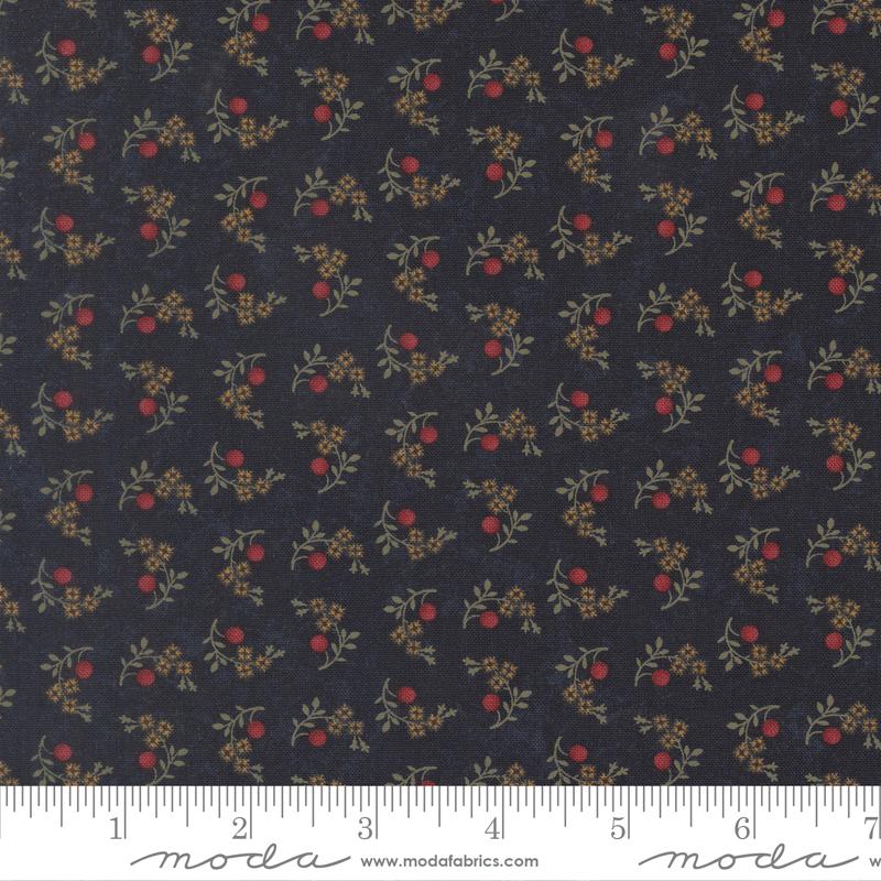Moda Fabrics Kansas Troubles Quail Run Indigo 9834 14 100% quilting Cotton fabric