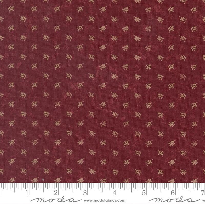 Moda Fabrics Kansas Troubles Quail Run Brick 9835 13 100% quilting Cotton fabric