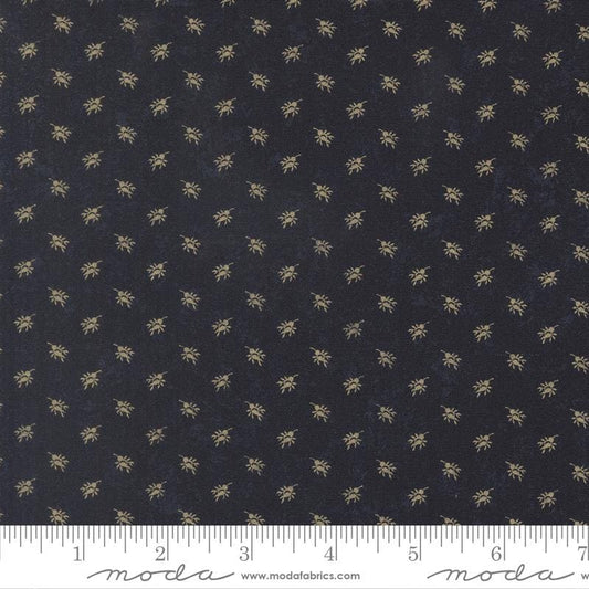 Moda Fabrics Kansas Troubles Quail Run Indigo 9835 14 