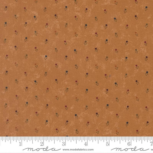 Moda Fabrics Kansas Troubles Quail Run Amber 9836 12