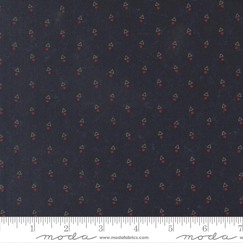 Moda Fabrics Kansas Troubles Quail Run Indigo 9836 14 100% quilting Cotton fabric