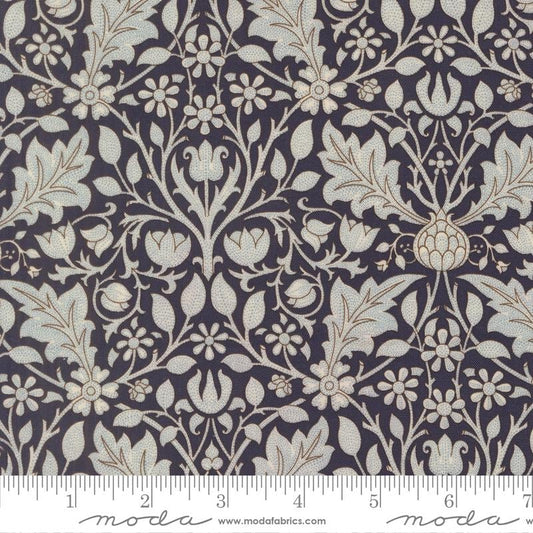 Moda Fabrics Morris Muse Twilight 13383 16 by Barbara Brackman 100% Cotton