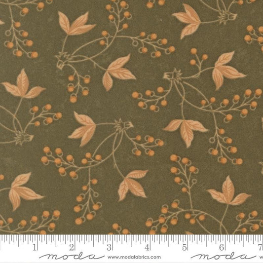Moda Fabrics Kansas Troubles Flannel Season Grass 9840 15F 100% Cotton fabric