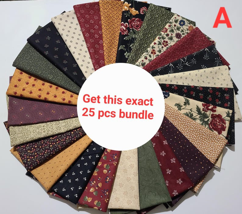 Kansas Troubles by Moda pre-cut  various Fat Quarters bundles Assorted Floral Flowers Classic quilting Cotton Fabrics