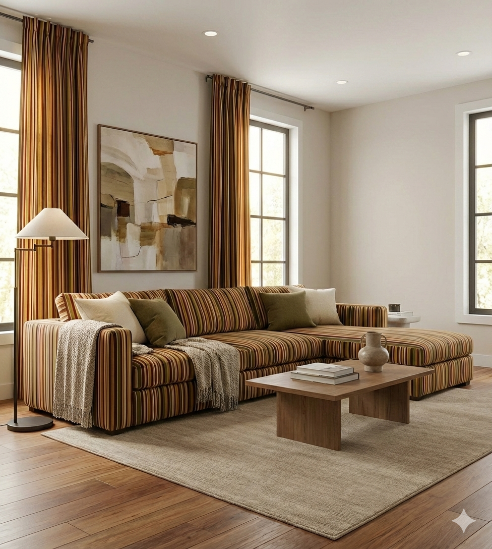 Richloom Mahala Spice Cotton Canvas Fabric 100% cotton 44" wide upholstery bag fabric