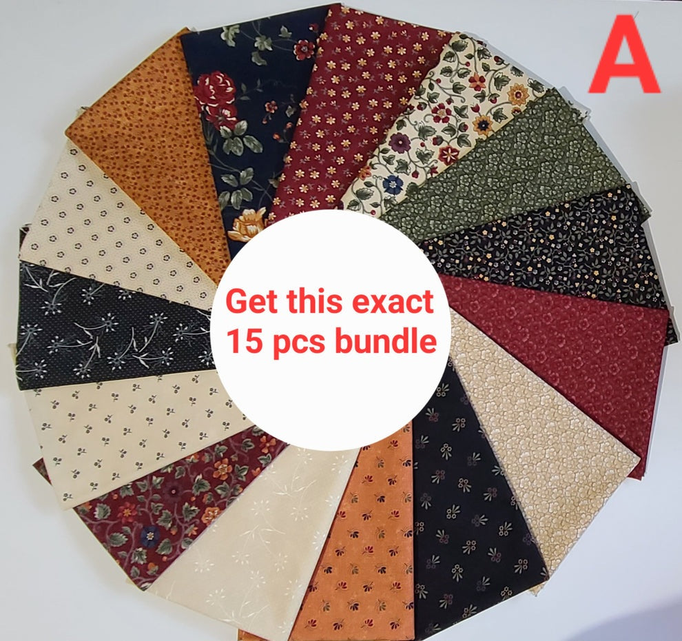 Kansas Troubles by Moda pre-cut  various Fat Quarters bundles Assorted Floral Flowers Classic quilting Cotton Fabrics