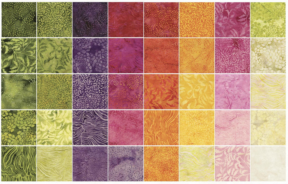 Island Batik Full Bloom 10